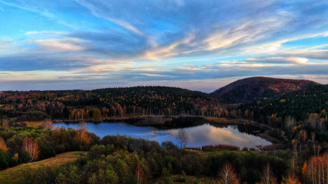Pensiunea Lacul Mocearu Hotell Budesti  Exteriör bild
